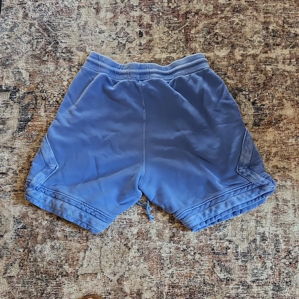 Jordan Light Blue Sweat Shorts Basketball - Picture 5 of 5